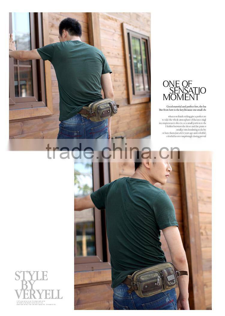 Waist Bag Man Old Retro Bag Running Belt Bags Assessed Supplier