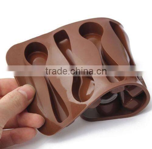 3D Silicone Baking Mould Spoon Chocolate Biscuit Candy Jelly Decorating Mold