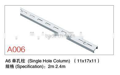 Metal slots tube slotted strut channel A10 plate column/AA column