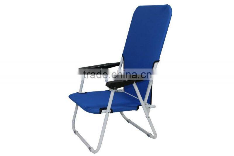 High back folding beach chair sun chair
