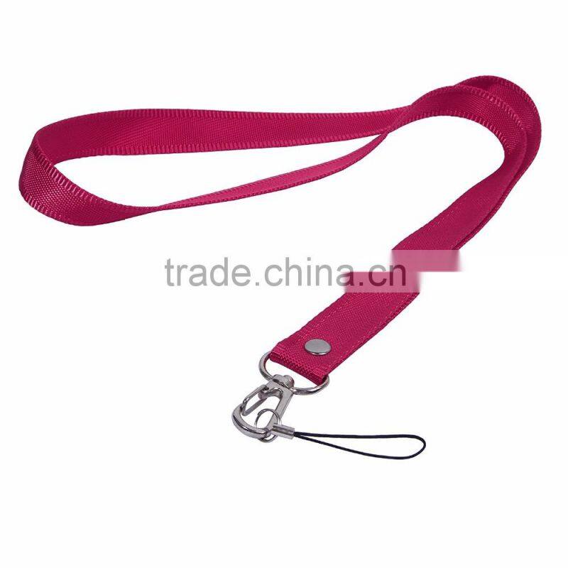 Fashion Custom Logo Printed Lanyard With Metal Hooks