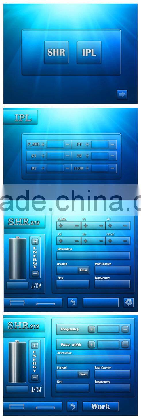 NUBWAY produced professional beauty equipment shr ipl hair removal