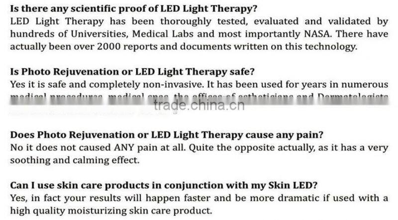 New whitening & Moisturizing professional led facial mask