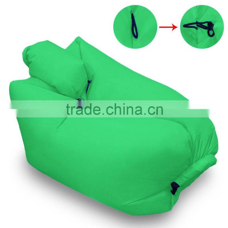 Factory Wholesale 3 season type and air filling inflatable sleeping bag