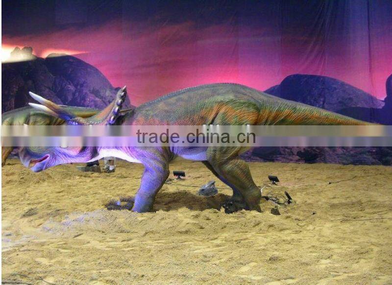 outdoor animatronics dinosaur playground equipment