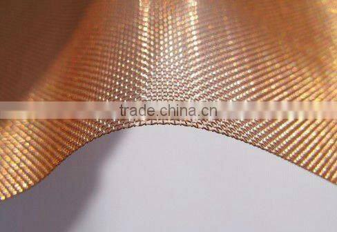 Copper isolated sound screen