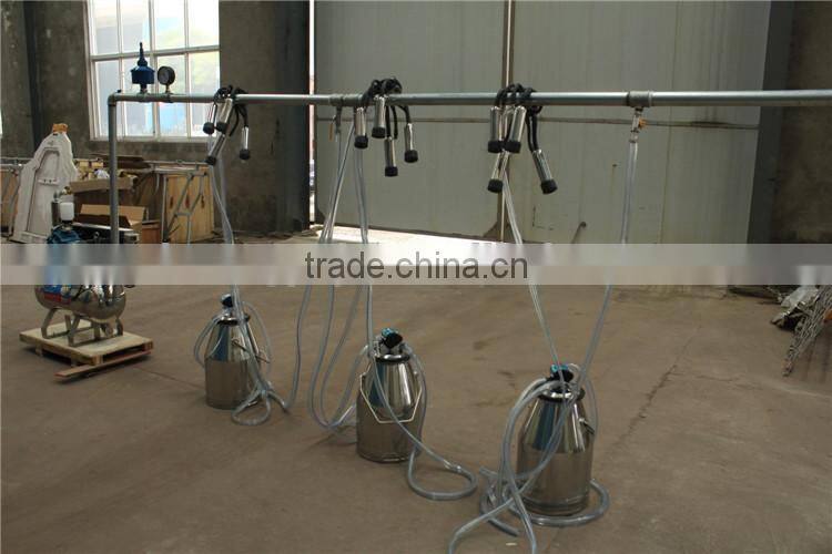 3 Buckets Milking Machine Price With Milking Vacuum Pump