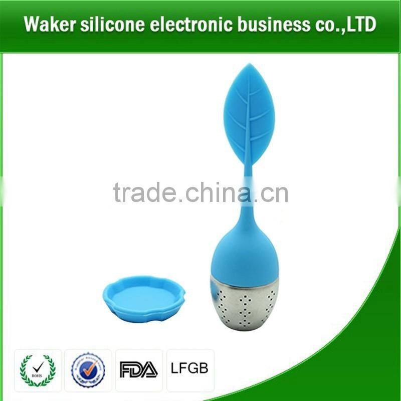 new design silicone custom tea steeper