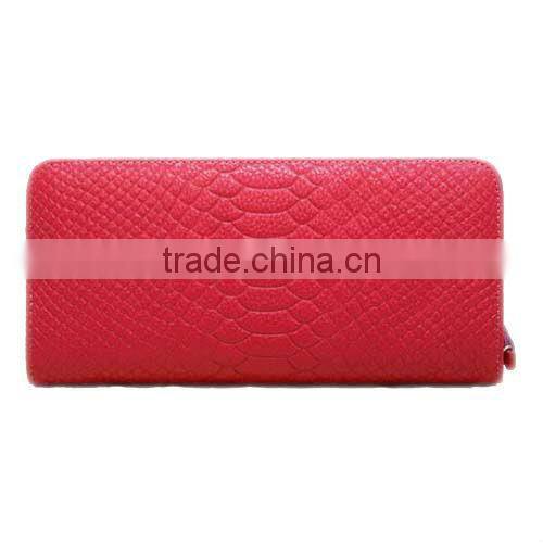 Ladies Women Alligator Pattern Genuine Leather Wallet (BCN003)