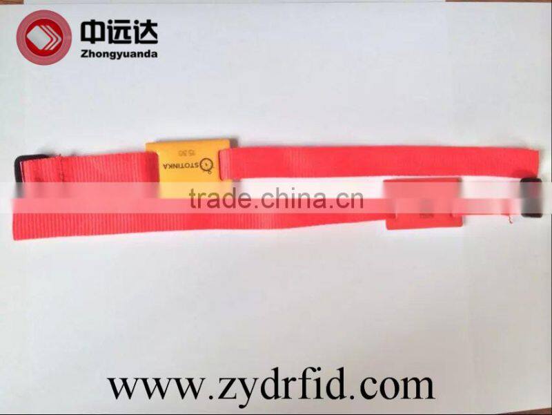 Custom rfid Nylon woven tape NFC bracelet