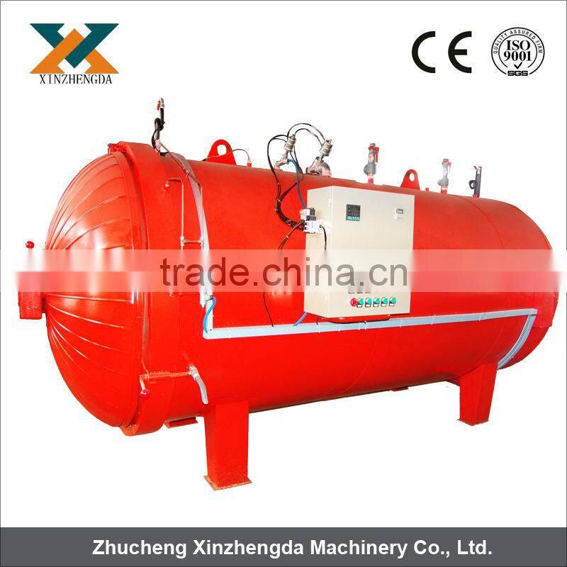 Steam heating type rubber vulcanizer