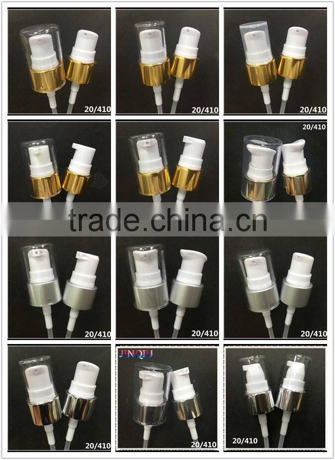 Yuyao factory 20 410 aluminum fine mist sprayer perfume pump sprayer