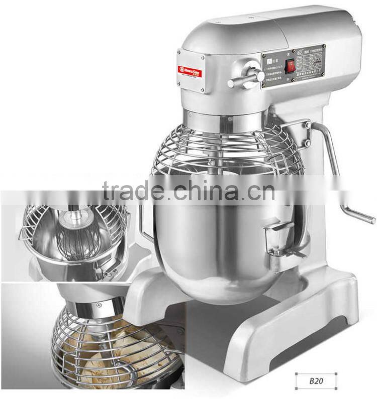 2015 20L B20 Multi-function Kitchen Cake Planetary Mixer Machine