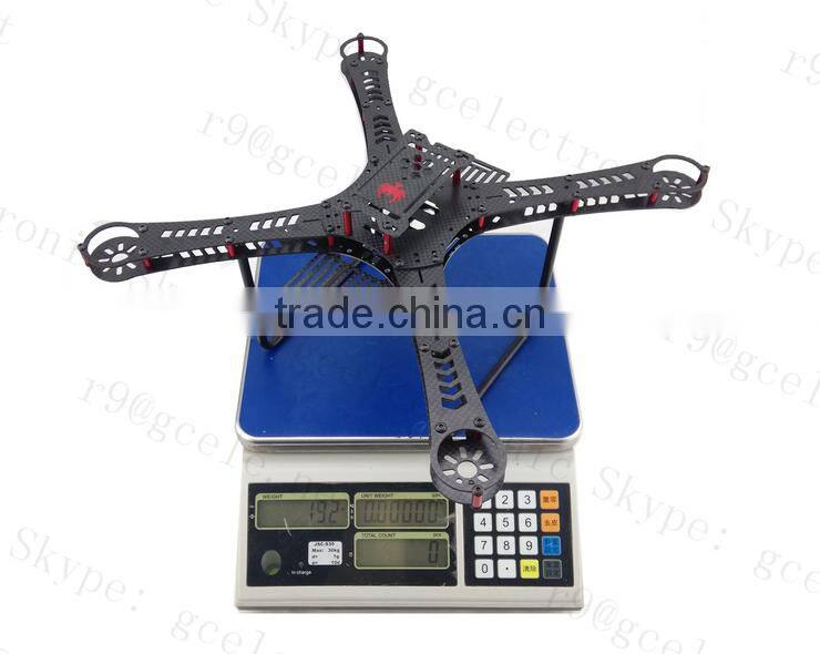 3K Full carbon firber 4-rotor frame quad copter FPV mulitcopter frame 360mm/multi-rotor small drone for racing, long flight time