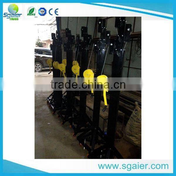 12ft high speaker truss lift tower lighting lifter