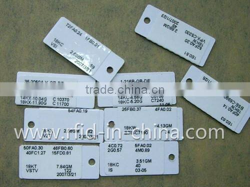 HF Contactless rfid tag glass 13.56 mhz for tracking