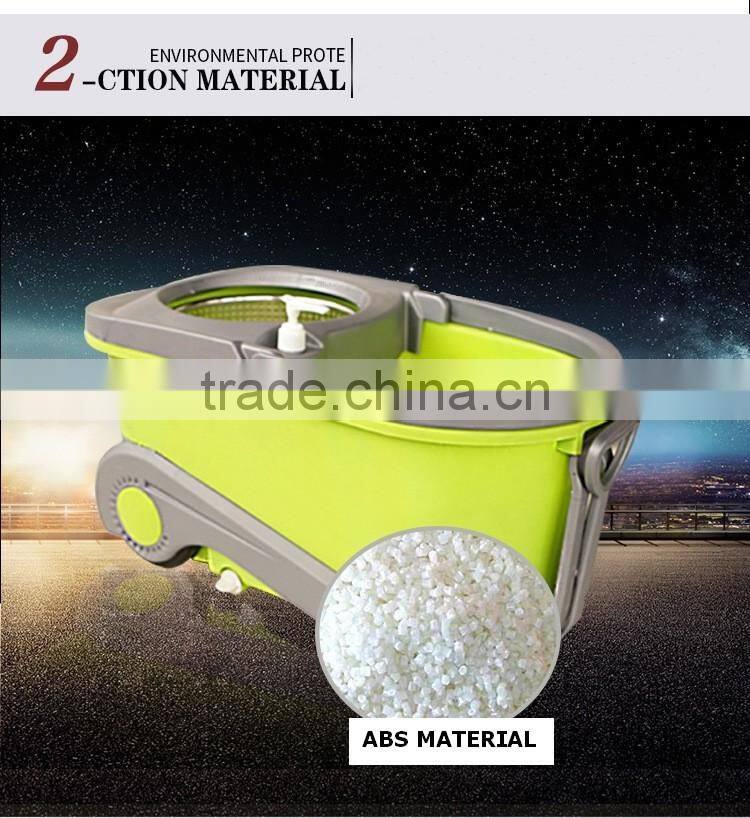 360 degrees Rotating Head Spin Easy Magic Floor Mop Bucket set Microfiber Spinning