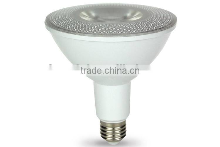 PAR38 1250lm 15w equal to 120w E27 PC and Aluminum high power led cob light