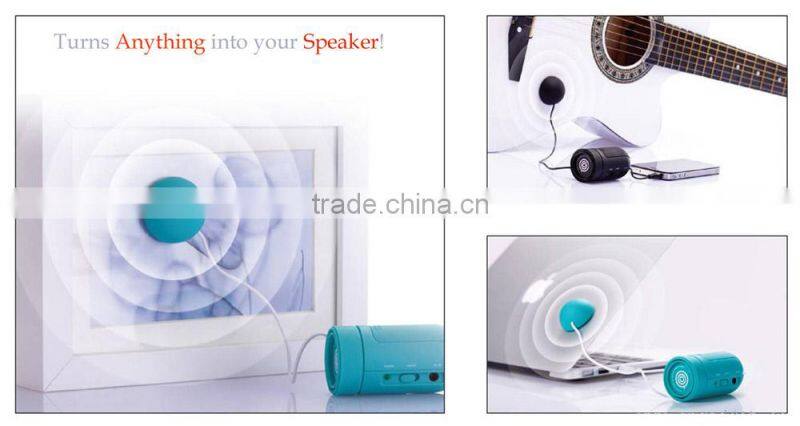 Colorful Portable Mini Vibration Speaker System Music Dock Magic Audio Amplifier for iphone iPod Touch MP3 MP4 player