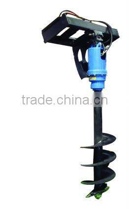 wheel loader attachment auger