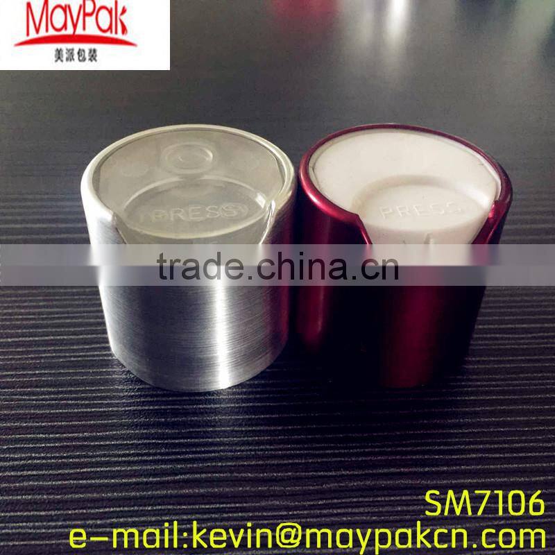 Cosmetics package 2015 hot sale PP flip top water bottle cap for bottles from Yuyao