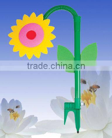 red pistil PE tube flower sprinkler