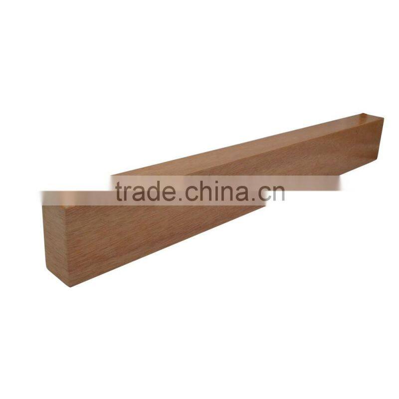 Custom size small items storage Wood Magnetic Knife Holder