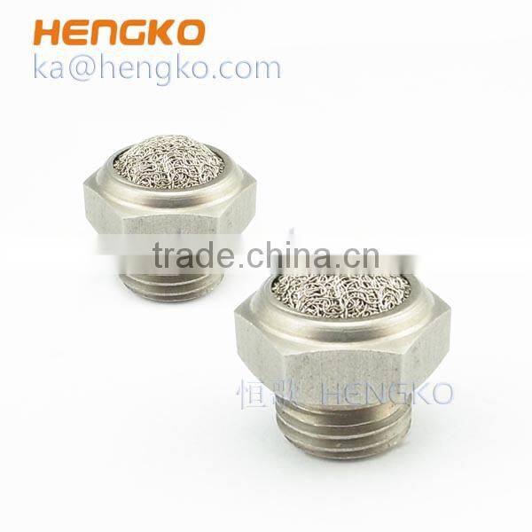 Sintered 316 stainless steel porous-metal filter components