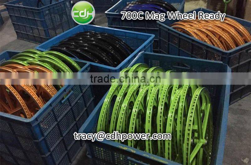 CDH Magnesium alloy bicycle wheel for sale/ 700C mag wheel