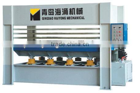 woodworking hydraulic hot press