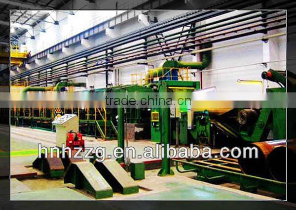 pole straightening machine