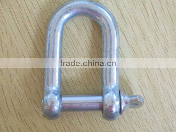 Galvanized Steel Drop Forged D Shackle