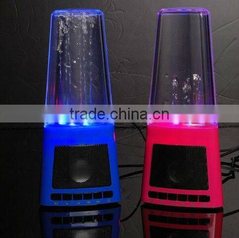 SD/MMC Card mini Speaker with LED Fountain