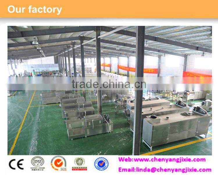 The pet food production line