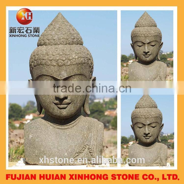 top quality hand carved stone buddha head seal