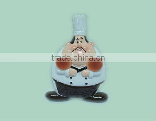 Small decorative polyresin magnets