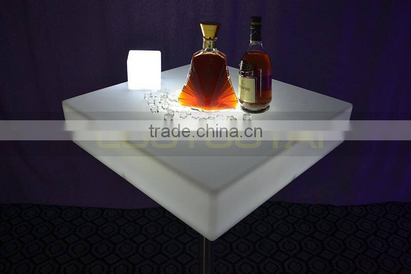 round led bar table for cafeshop /garden/home/hotel/restaurant 16 color change