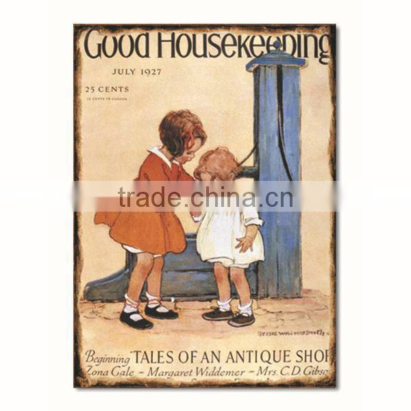 Metal Plaque Wall Plaque Tin Sigh Tin Plate Wall Decoration