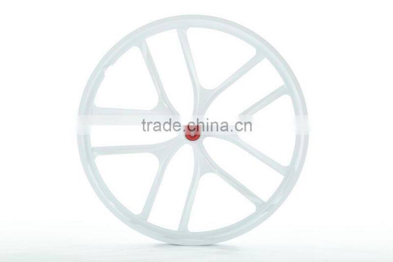 22inch lightest strongest magnesium alloy bike wheel /fixed gear type hub bike wheel
