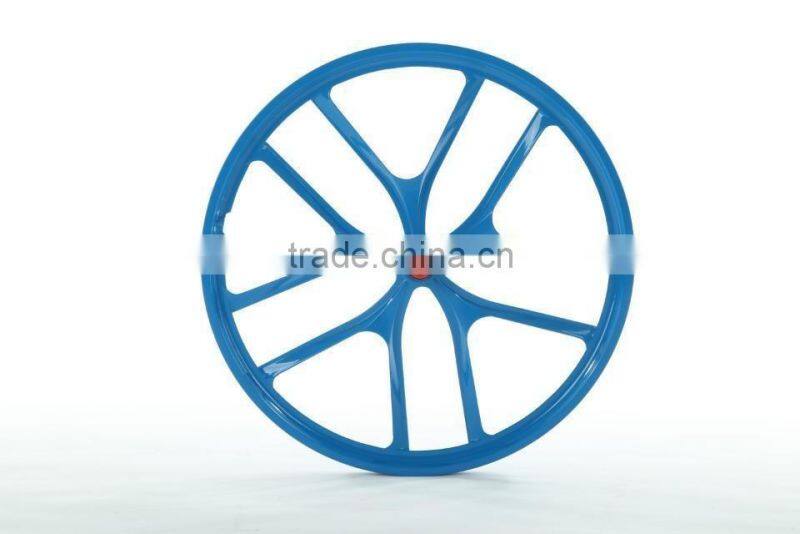 22inch lightest strongest magnesium alloy bike wheel /fixed gear type hub bike wheel