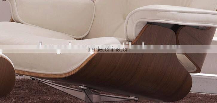 2016 Italy modern rosewood emes lounge chair with footrest