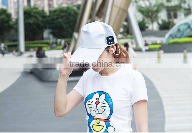 Bluetooth Music Sunhat Mesh Cap Summer Sun Hat Fashion Smart Bluetooth Music Headset Hat Baseball Caps For Sale