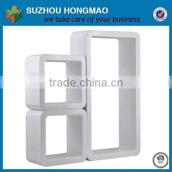 Floating home wall shelf