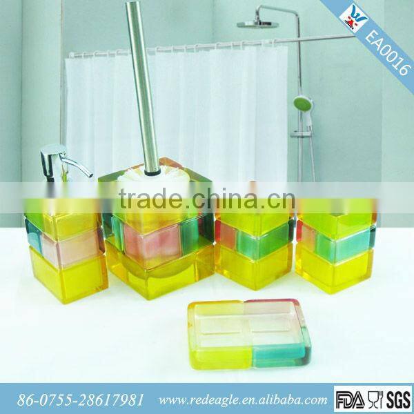 Blue commercial bathroom accessories/bathroom shower sets