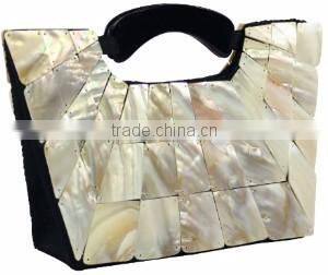High quality best selling Bamboo Leaf Shell (Horn) Evening Bag from vietnam