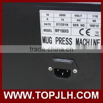 5 in 1 Digital Control Sublimation Ceramic Coffee Mug Printing Heat Press Machine