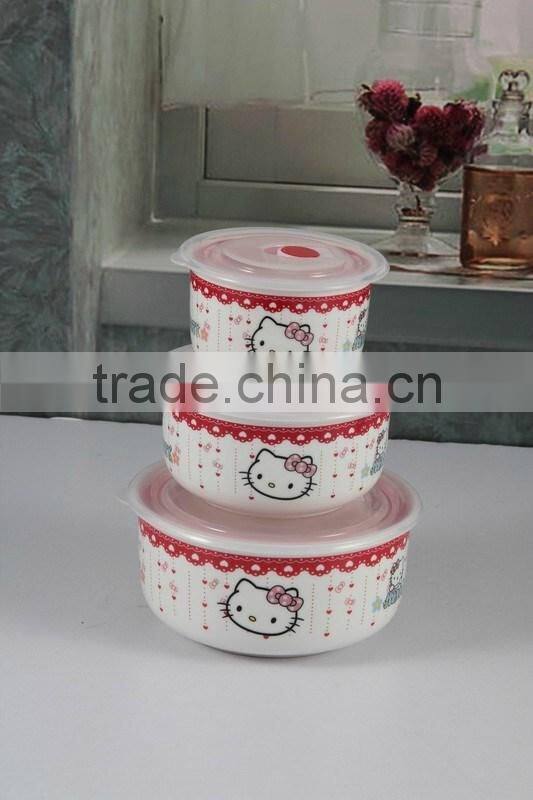 Porcelain&Ceramic Hello Kitty Fresh Bowl Set