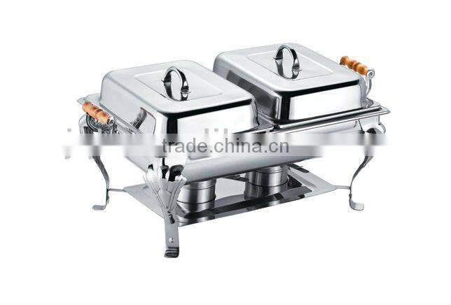 Golden Palted High Quality stainless steel chafing dishes for catering equipment