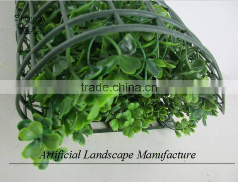 artificial boxwood carpet ,green wall hedge decoration