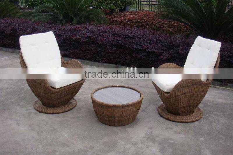 3pcs beautiful new design garden sofa rattan furniture sydney